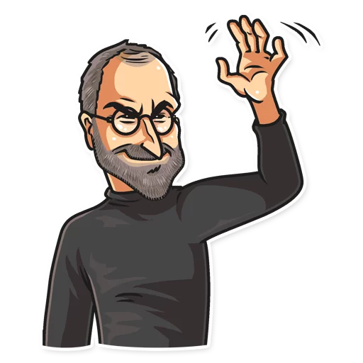 Стикер Steve Jobs