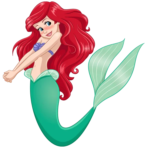 Стикер Ариэль Без Текста