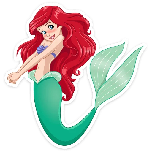 Стикер Ариэль