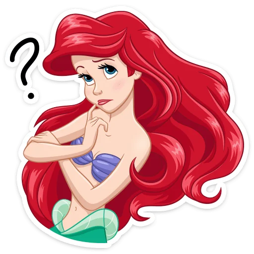 Стикер Ариэль