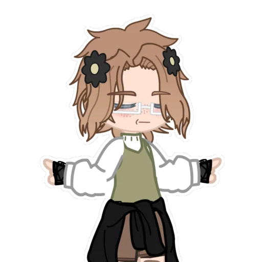 Стикер Арисик и Андрюша