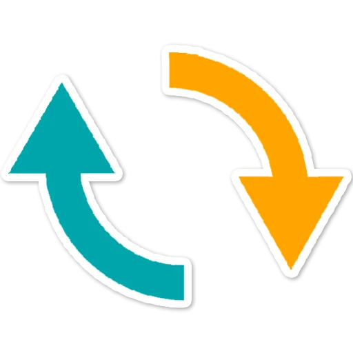 Стикер Arrows ⬆️⬇️