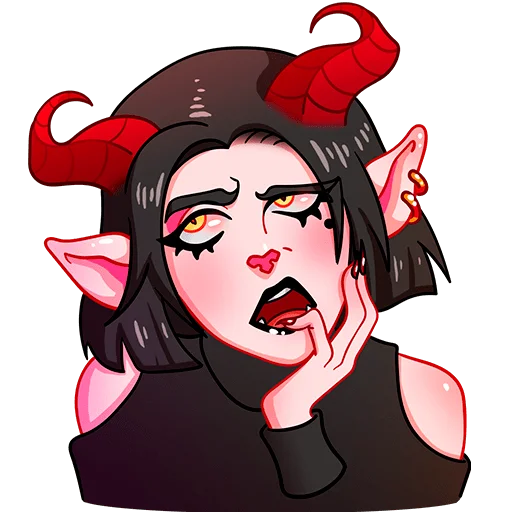 Стикер Асмодея