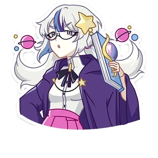 Стикер Астерия без надписей