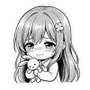 Эмодзи Asuna Chan
