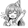 Эмодзи Asuna Chan