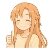 Эмодзи Asuna SAO
