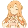 Эмодзи Asuna SAO