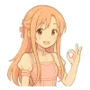 Эмодзи Asuna SAO