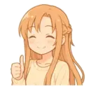 Стикер Asuna Yuuki
