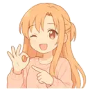 Стикер Asuna Yuuki