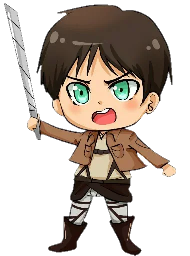 Стикер Attack on titan