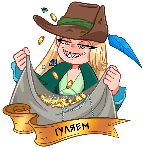 Стикер Августина