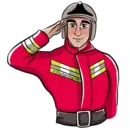 Стикер Australia Firefighter