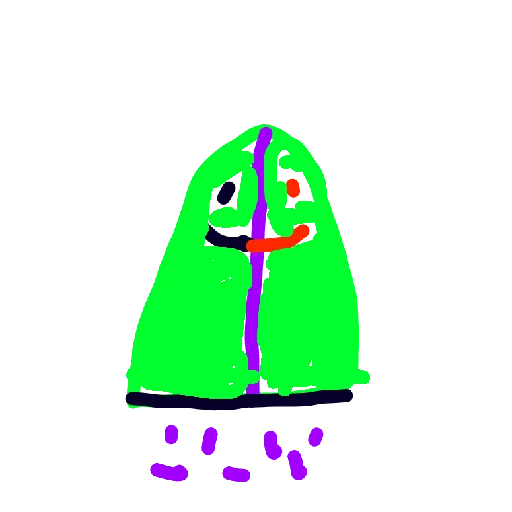 Стикер Авокадо 7080 года