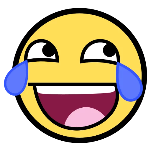 Стикер Awesome Face