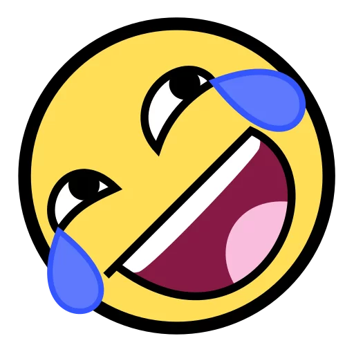 Стикер Awesome Face