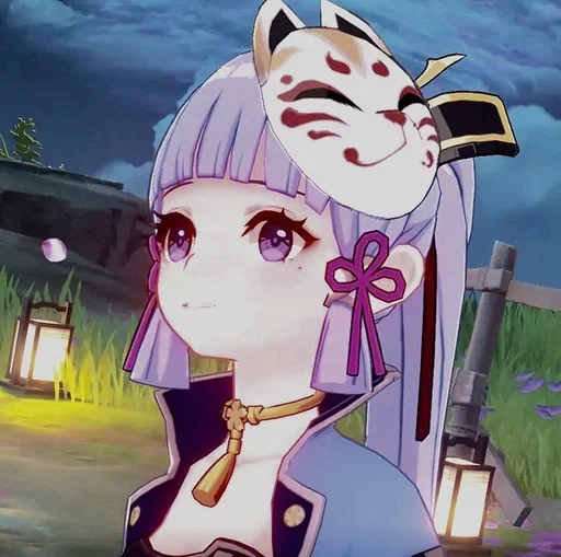 Стикер Kamisato Ayaka