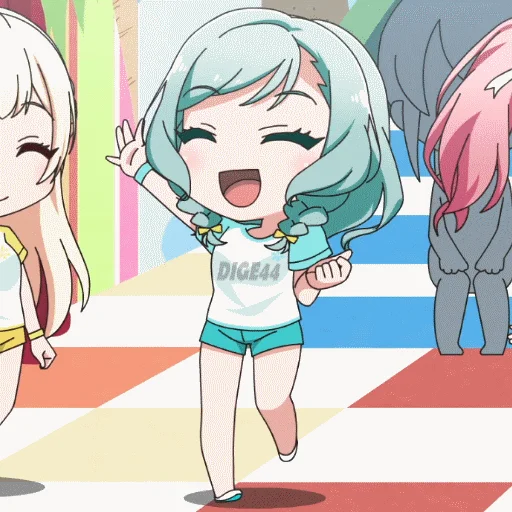 Стикер BANG DREAM GIRLS BAND PARTY