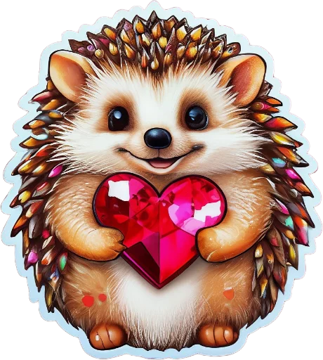 Стикер BigHearts