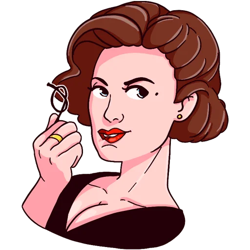 Стикер Твин Пикс