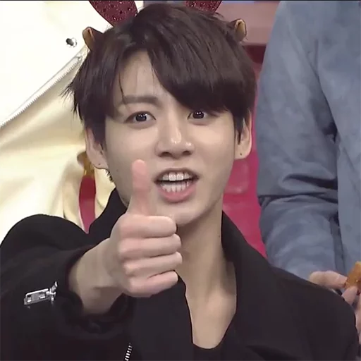 Стикер BTS's Derp Face