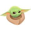 Стикер Baby Yoda -