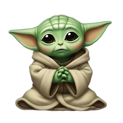 Стикер Baby Yoda