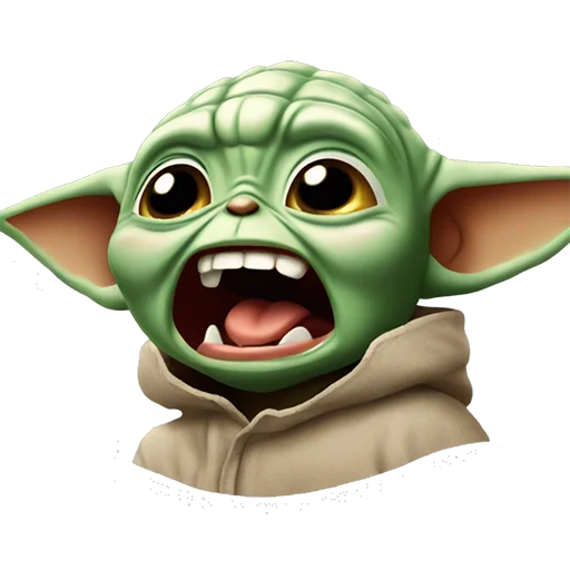 Стикер Baby Yoda