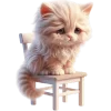 Эмодзи Забавный котенок