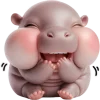 Эмодзи Малыш бегемотик