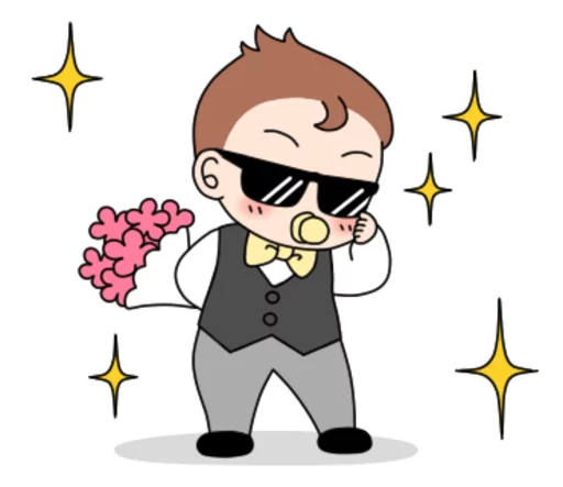 Стикер Baby Couple