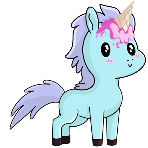 Стикер Bad Unicorn