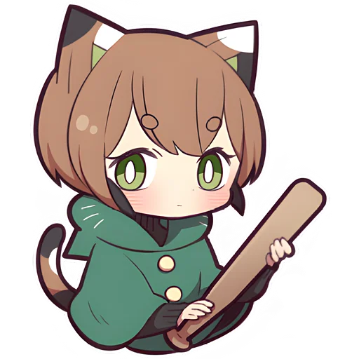 Стикер Коты бандиты