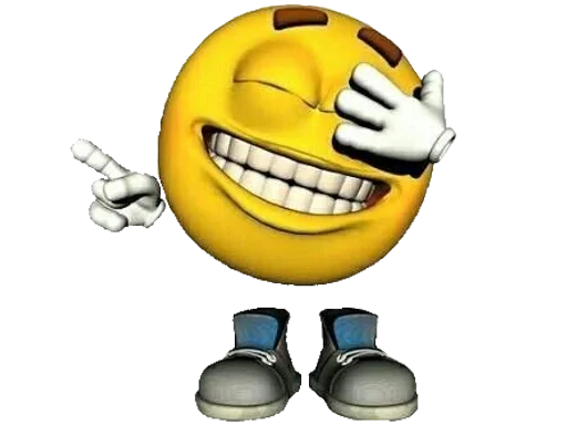 Стикер Yellow ball meme