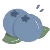 Эмодзи Blueberry