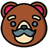 Эмодзи Bear Emoji