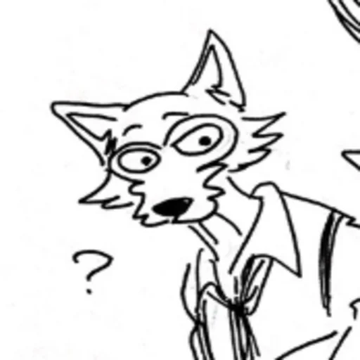 Стикер Beastars Reaction Pic