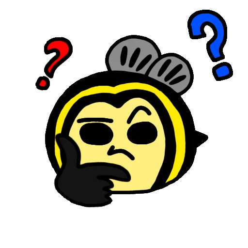 Стикер ПчОлка ЖУ-ЖУ