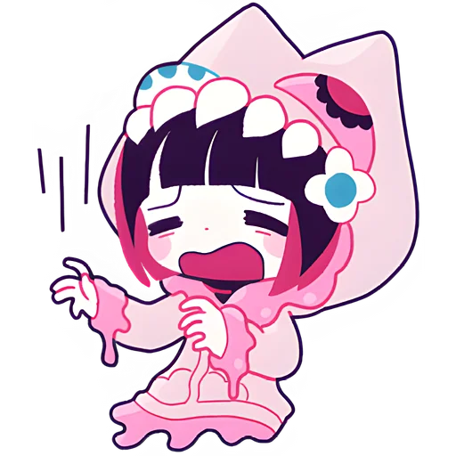 Стикер Берта тян