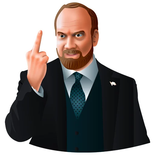 Стикер Billions