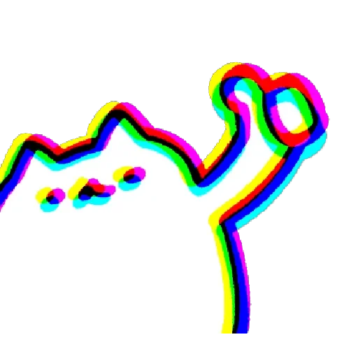 Стикер Bitty Cat