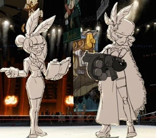 Стикер Skullgirls