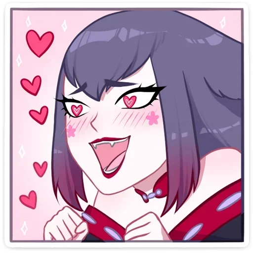 Стикер Тëмная Мари без надписей