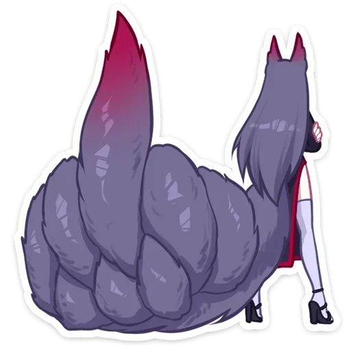 Стикер Тëмная Мари без надписей