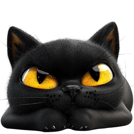 Стикер Черный Смич