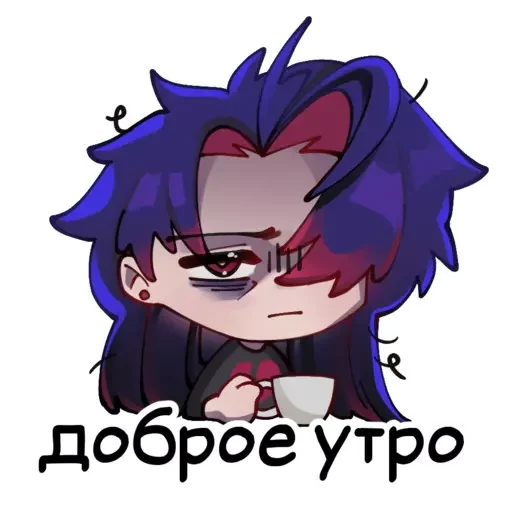 Стикер Chibi Blade x