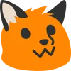 Эмодзи Blobfox