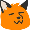 Эмодзи Blobfox