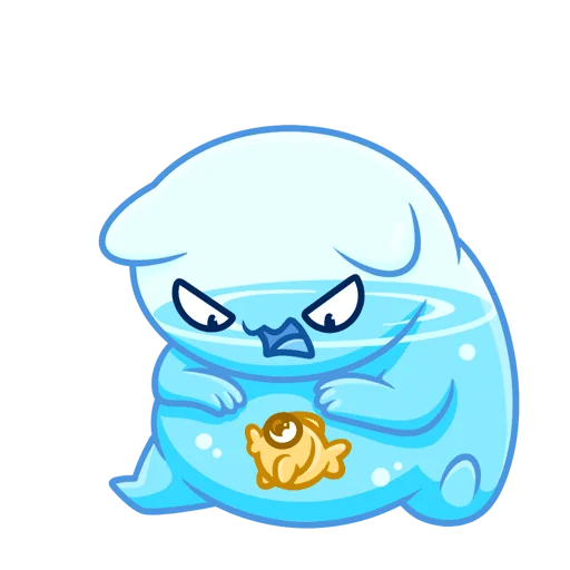 Стикер Булькс без текста